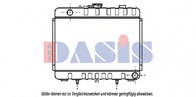 AKS DASIS 133890n -  Радиатор, охлаждение двигателя